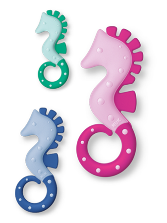 [Translate to spanish (latam):] teething ring seahorse